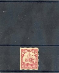 CAMEROUN Sc 9(MI 9)*F-VF HR 1900 10pf CARMINE RED $75
