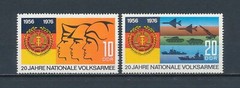 Germany DDR 1712-3 MNH, National People’s Army, 1976
