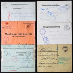 Germany Stamps Selection of 55 Feldpost Covers Red Cross Censor Etc