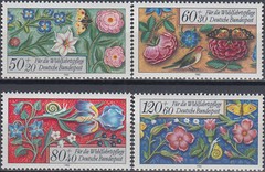 Germany-FRG Welfare Book Illuminations 1985 MNH-8,20 Euro