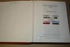Album of 96 German Ersttagblatt ETB First Day Covers from 1975 to 1982