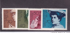 Bundesrepublik MNH ** 826-9 famous women set