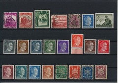 Germany, Deutsches Reich, Nazi, liquidation collection, stamps, Lot,used (BD 21)