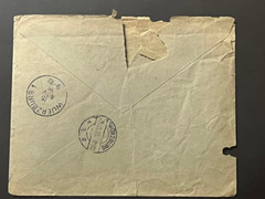 WW2 WWII Nazi German Third Reich cover w blocks SA Standard Bearer 1935