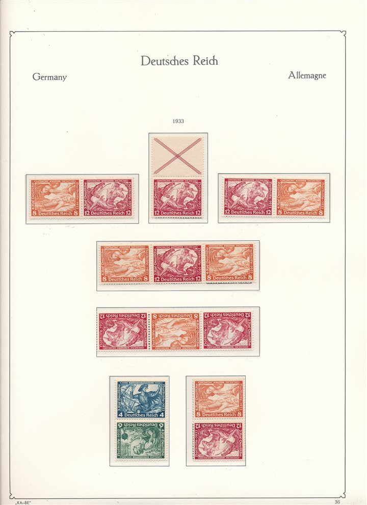 Dr Print Together Top-Sammlung 1933-1945 Imvordruck