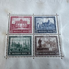 GERMANY 1930 IPOSTA Miniature Sheet SG