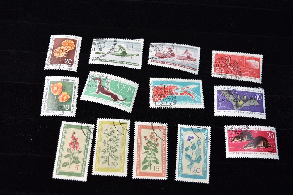 EAST GERMANY(DDR) 1960-1961 ;OT-S 560-561+549-550+592-594+S 585-586 CTO