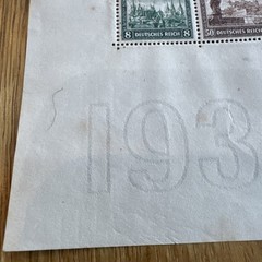 GERMANY 1930 IPOSTA Miniature Sheet SG