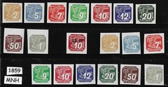 MNH stamp sets 1939 1940 & 1943 Newspaper / Third Reich Germany Occupation WWII