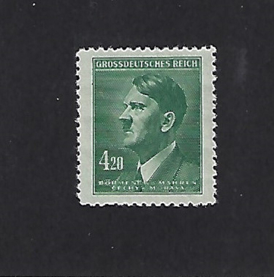 MNH Stamp Adolf Hitler Sc 090 WWII German Occupation B a M 1944 Third Reich