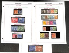 Germany Stamp Collection in 60 Page Album, 1954 to 1979 Postally Used