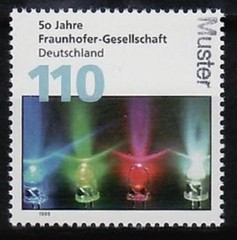 Specimen, Germany Sc2033 Fraunhofer Society 50th Anniversary.