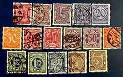 Germany Official Stamps / 1920-1921 / Used & Unused