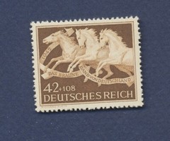 GERMANY – scott B205 – MNH – race horse – 1942