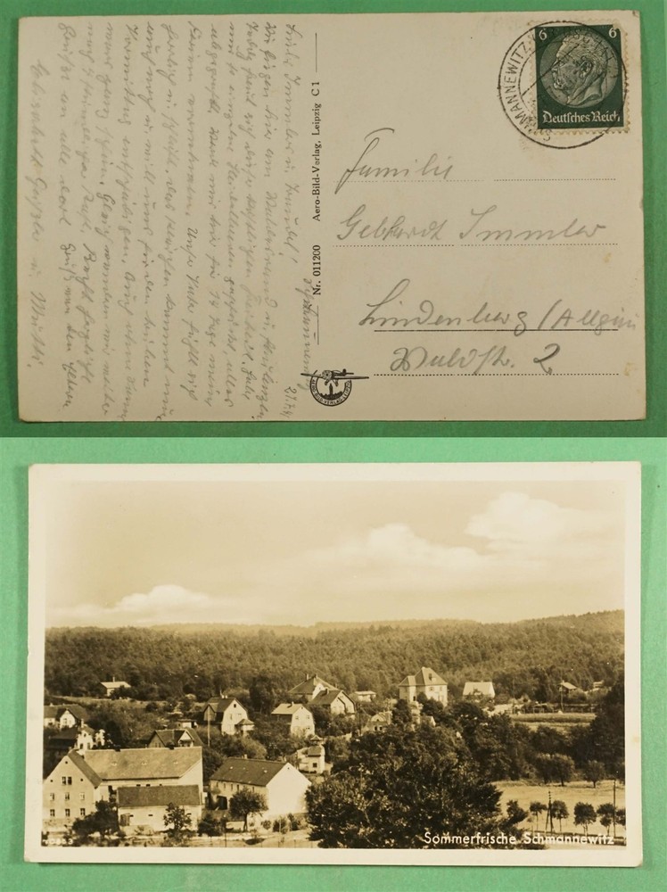 DR WHO 1941 GERMANY SOMMERFRISCHE POSTCARD RPPC R22311