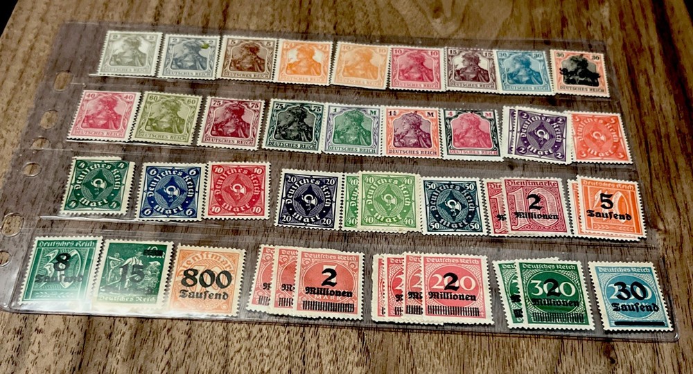 43 MH GERMANY 🇩🇪 EARLIER ISSUES SPACE FILLERS LOOK 👀 MAKE AN OFFER 1273