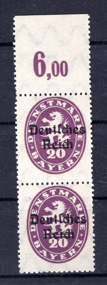 Dr-Dienst 37PorIii With Empty Field ** Mnh Postfrisch 160Eur (Aa9553)