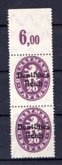 Dr-Dienst 37PorIii With Empty Field ** Mnh Postfrisch 160Eur (Aa9553)