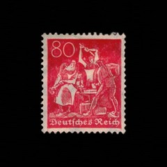 Germany, Scott 171, Iron Workers, 1921-1922, MH, 109261