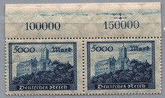 German Reich Michel No. 261 a POR mint never hinged