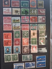 pre, during and post ww2 german stamps