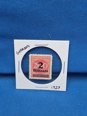 Germany 220 Millionen Red Black Postage Stamp Germany & Colonies