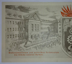 1941 3rd Reich scarce private postal stationery 2 special Berlin post marks card