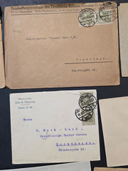 Imperial & Third Reich Nazi German Covers Postcards Berlin Vienna Theater Mail