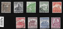 Stamp set B177-B185 1940 Germany Third Reich era Winter relief fund #2337a