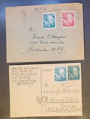 1949 Germany West Bund Cover Scott 665 665 Reconstruction