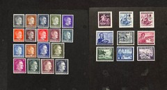 Germany Stamp Collection on 22 Pages, World War 2 & Occupations Lot (NC)