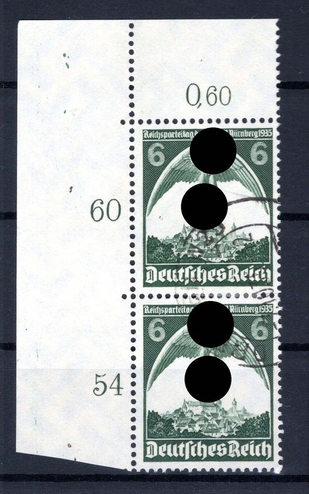 Dr-3.Reich 586Er Bogen Ecke Gest. (Ca4046