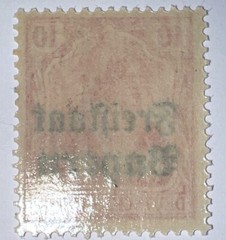Travelstamps: Germany Bayern Overprint Stamps Sc#180,10pf Mint Watermarked MOGNH