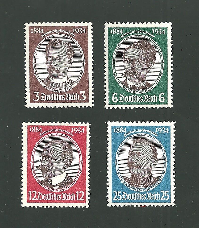 Vintage Germany Scott #432-435 Complete Set of 4 MNH Mint Never Hinged Stamps