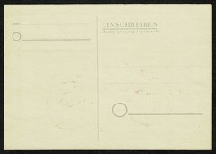 GERMANY (DDR) 1950 numbered „Leipzig Fair“ commemorative card SG87