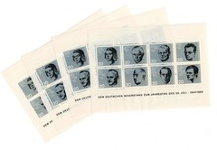 MNH stamp Mini sheets X5 Commemorate Nazi resistance in WWII Germany #2919