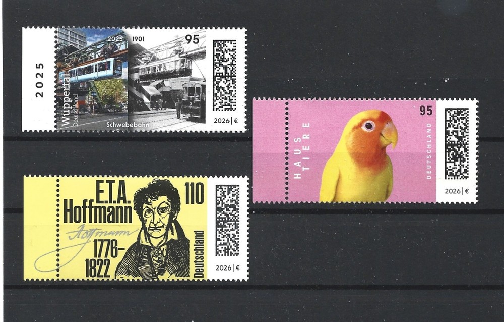 Germany 2026 JANUARY Stamp Issues Commemorative MNH