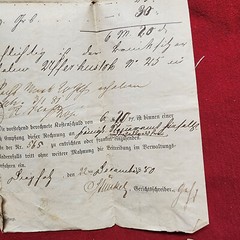 Imperial German document cover envelope invoice Germany 1880