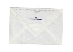 GERMANY 1990 Registered (50 Pf) Cover sent from Dresden to Berlin