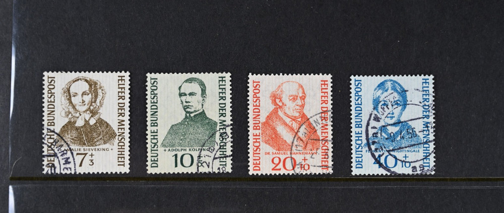 West Germany Scott # B344-B347 VF Used Stamps Cat $43