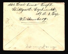 Germany 1917 POW Cover / Blue PG Censor – Z14478