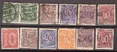 S390 GERMANY SCOTT # MH O2 O4-O6 O8 O9 USED 5 DIFF