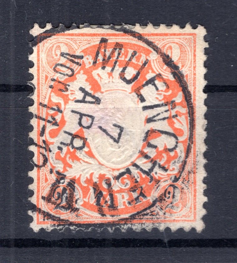 Bayern 44 Luxury 16EUR Stamped Example Image