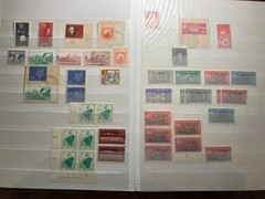 6 Pages East Germany DDR Stamps 1949-1989 Lighthou1se Album Used Mint Few Covers