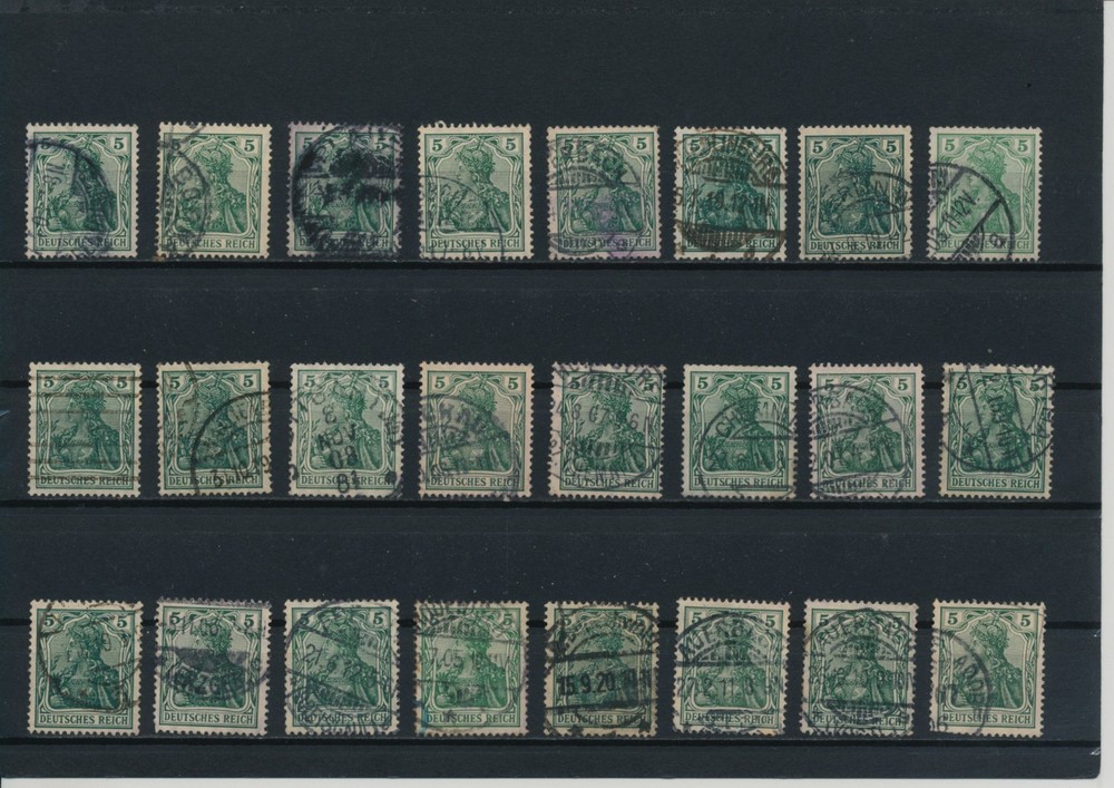 Germany, Deutsches Reich, Nazi, liquidation collection, stamps, Lot,used (BR 18)