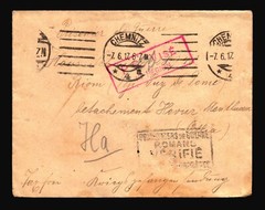 Germany 1917 POW Cover / Censor / CHEMNITZ Machine Cancel – Z14456