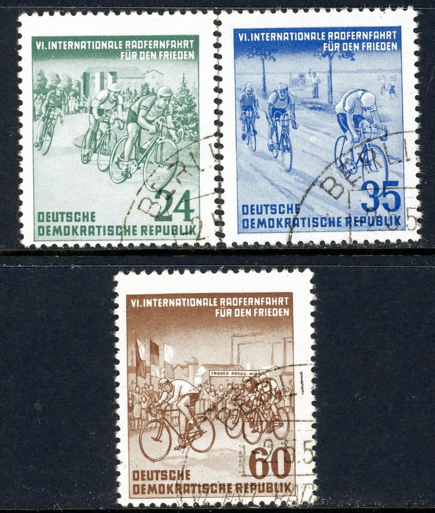 Stamps DDR, Scott # 148-150 used, complete set
