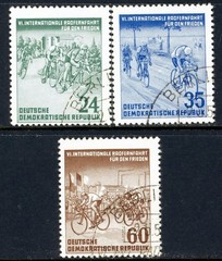Stamps DDR, Scott # 148-150 used, complete set