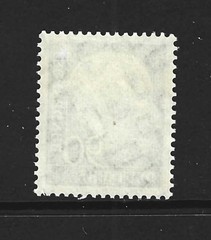 GERMANY – 1956-1957 – HEUSS DEFINITIVE – 90 PF BLUE-GREEN – Scott #761 – MINT