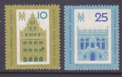Germany DDR 568-69 MNH 1961 Leipzig Fall Fair Set of 2 Very Fine